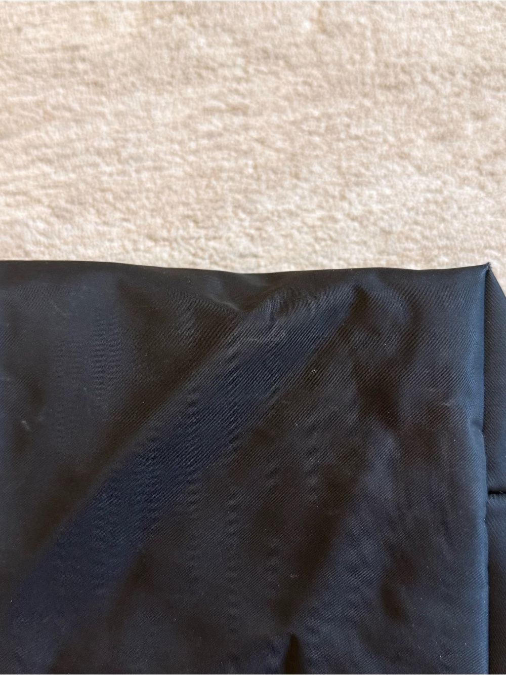 LONGCHAMP Le Pliage Neo Nylon Top Handle Bag Black with Long Strap - Picture 11 of 12